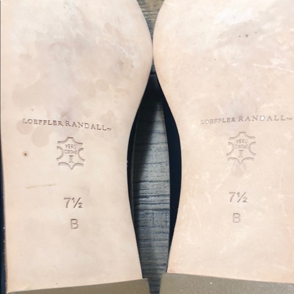 Loeffler Randall Willow Blue Patent Leather Flats - Picture 11 of 16